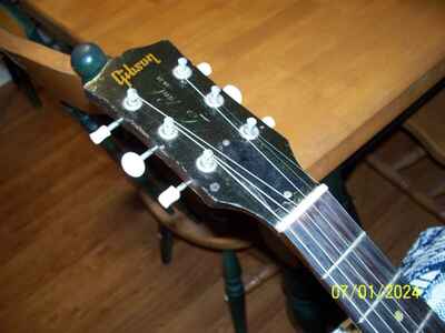 1955 Gibson Les Paul Junior Vintage Electric Guitar Sunburst w /  Case