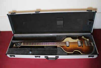Original Hofner 1964 violin 500 / 1 bass guitar McCartney Beatles with Deluxe case