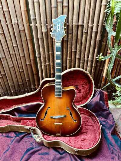 Levin Royal 1950s Vintage Archtop Guitar with Original Hardcase