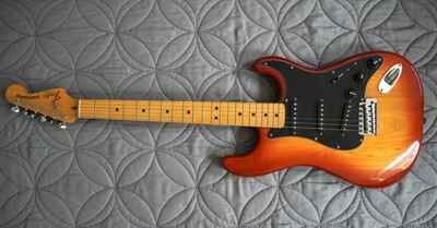 Fender Stratocaster Dan Smith, Sienna Sunburst Maple, 1982, vintage! rar!