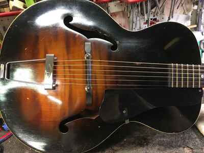 SS Stewart Vintage Archtop Acoustic Guitar