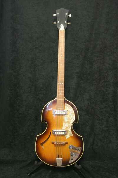 Huttl Beat Bass 50er Jahre Sunburst