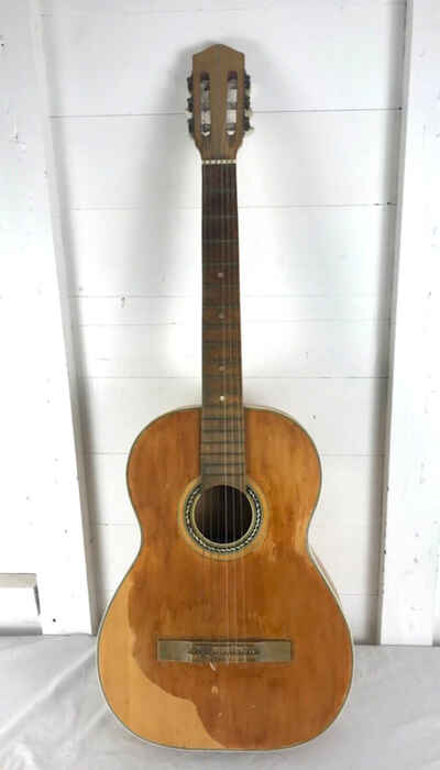 Goya Acoustic Guitar. Vintage. Unknown Model. Repair Project