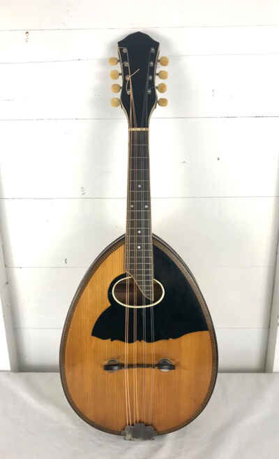 1920s Weymann Mando-Lute Mandolin w /  Original Case. Repair Project