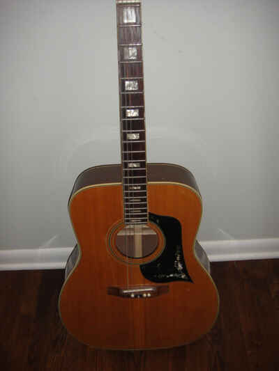 Gamma acoustic guitar 1970