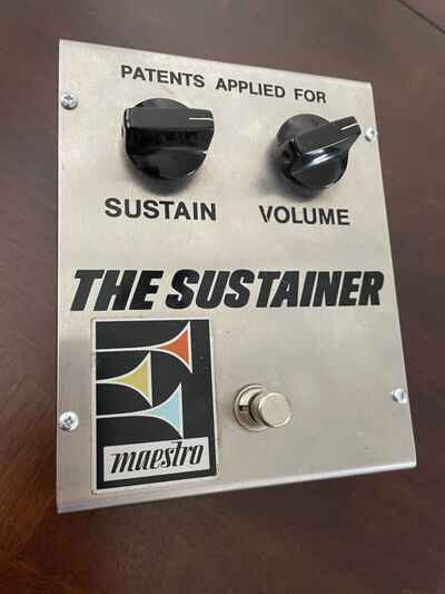 Maestro The Sustainer Guitar Pedal Vintage 70??s