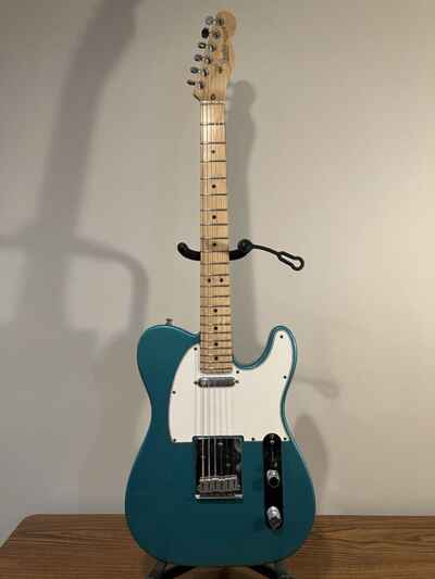 Vintage 1993 American Fender Telecaster W / original Case Metallic Jade Green