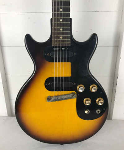 1962 Gibson Melody Maker Double D Electric Guitar w /  Original Gibson Case