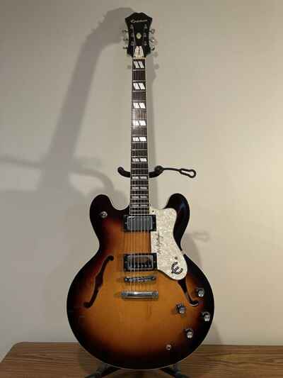 Vintage Noel Gallagher Signature Epiphone Supernova Guitar Sunburst W / Case