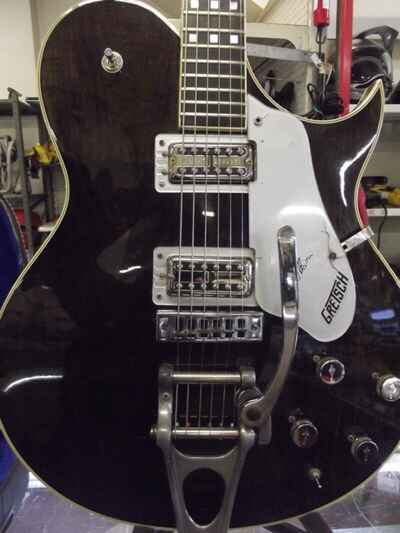 Vintage Gretsch 7685 Super Axe Ebony Wood-stain 1978