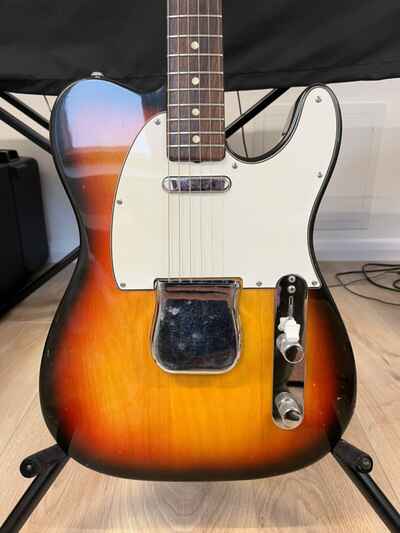 1973 Fender Telecaster Guitar - Sunburst, Rosewood