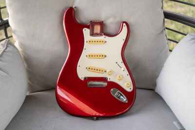 Fender Japan 1985 Contemporary Stratocaster Candy Apple Red BODY ONLY