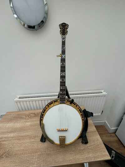 Vintage ODE 5 String Banjo Model 6500 (aka D model) Serial 3-80-76.