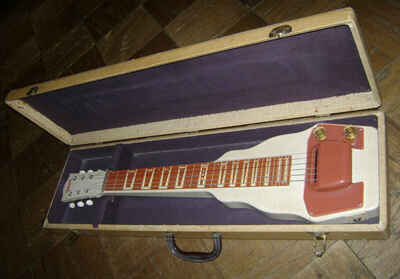 Vintage Gibson BR-9 Lap Steel Guitar with Case and Steel Tone Bars