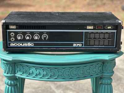 Acoustic 370 Bass Amp Head, Vintage USA Model