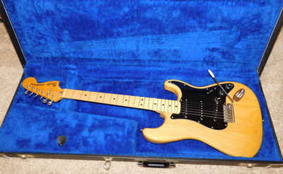 Fender Stratocaster Electric Guitar Vintage 1979