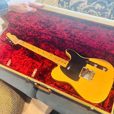 Fender American Vintage II 1951 Telecaster Guitar, Butterscotch Blonde