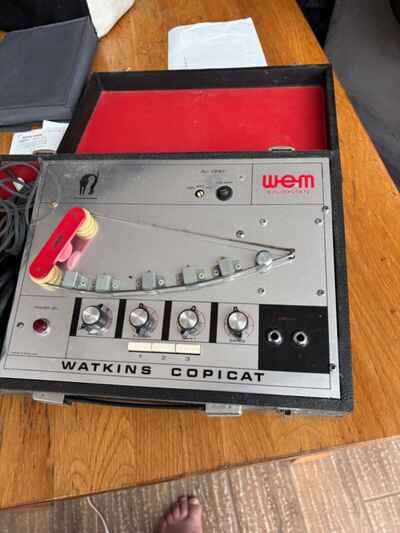 Vintage 1970s Wem Watkins Copicat MK3 / 4 Tape Echo Delay