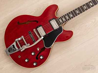 1964 Gibson ES-335 TDC Vintage Guitar Cherry, 100% Original w /  Pat # Pickups