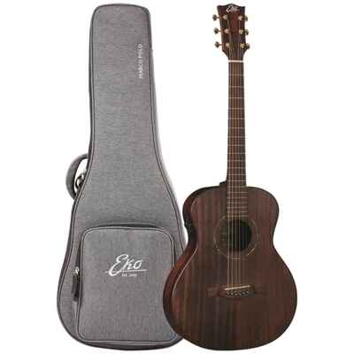 EKO Marco Polo MM - Mahogany Gig Bag Electro Acoustic Travel Guitar RRP £749 95!