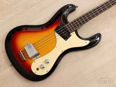 1964 Mosrite Ventures Model Vintage Short Scale Bass, Phil "Fank" Volk