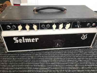 Selmer Treble and Bass 50 amplifier head made in UK 1960s