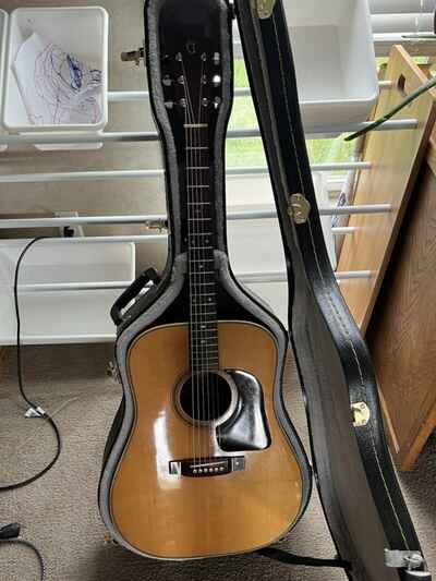 Vintage Guitar 1978 Takamine Lawsuit ??Gallagher?? Japan Made Guitar F-362S