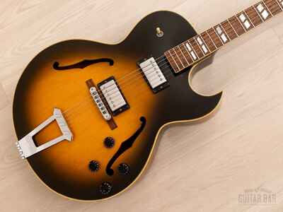 1991 Gibson ES-175 Hollowbody Guitar Vintage Sunburst w /  490R, 490T, Case