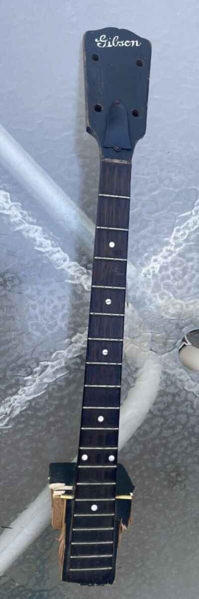 Vintage Gibson Tenor Guitar Neck - Cursive - Rare - Luthier