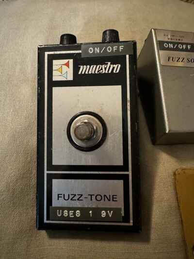 1969 Maestro Fuzz Guitar Effect Pedal FZ1B Vintage Great Shape NO Issues!