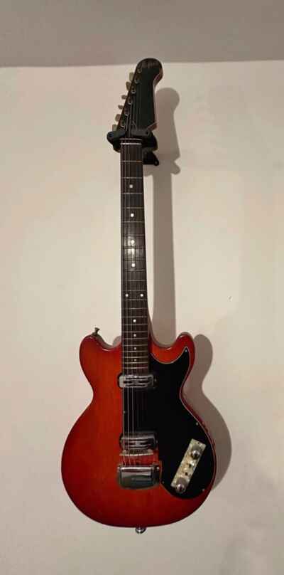 Hofner Colorama III (1961) Electric Guitar, Cherry Red, Solid Body