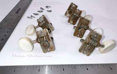 Teisco - Silvertone electric guitar tuners 2x4 1966