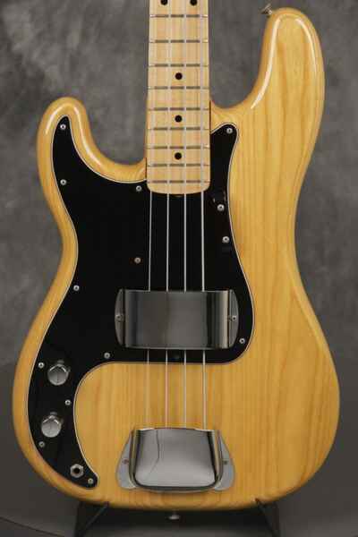 1977 Fender Precision Bass Natural LEFT-HANDED