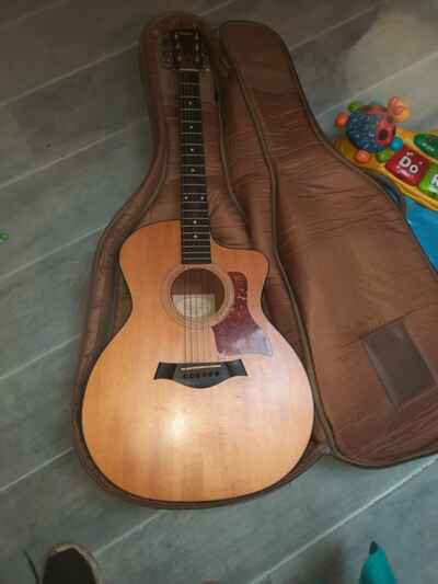 Guitare acoustique électrique Taylor 114CE VINTAGE DE 1981