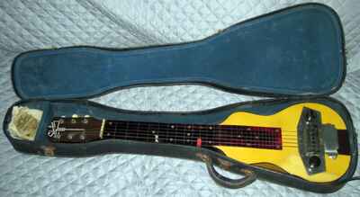 Vintage Silvertone Lap Steel Guitar 1950