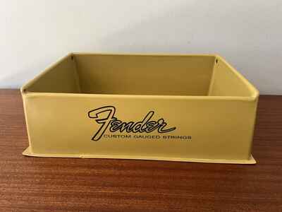 1960s Original Fender String Box Promotional Guitar Music Store Counter Display