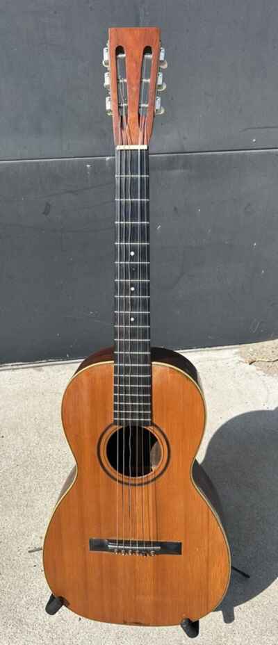 Vintage Bay State 00 Style A Parlor Guitar - For Restoration