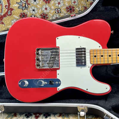 1970 Fender - Telecaster - Fiesta Red Refin und Gibson Pat. No. T-Top - ID 4245