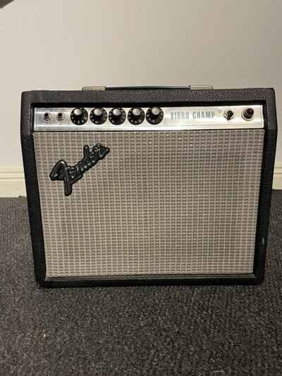 1978 Fender Vibro Champ Silverface Amplifier Combo, Vintage