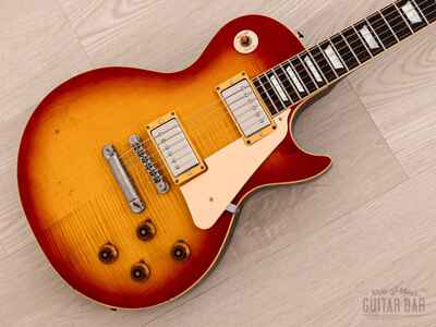 1981 Greco Super Real EGF850 Flame Top Burst Standard Sunburst Lacquer, Japan