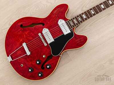 1971 Gibson ES-330 TDC Vintage Hollowbody Cherry "Long Neck" w /  Case