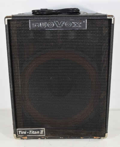 DuoVox Tini-Tian II Vintage Microphone Amplifier Speaker *FOR PARTS*