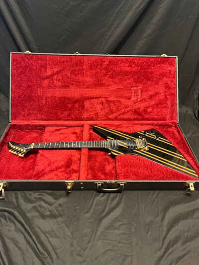 1985 Gibson Explorer Designer Series Guitar in Ebony W / Graphic-OHSC