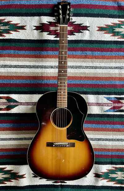 1957 Gibson LG-1 Acoustic Guitar Sunburst Great Condition