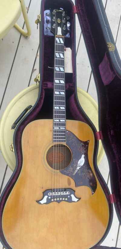 Vintage 1965 Gibson Dove Natural - SN: 512999