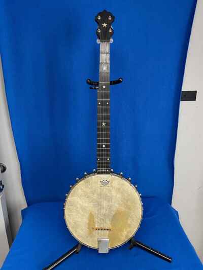 Antique S S. Stewart The Amateur 5 String Banjo Open Back 1890