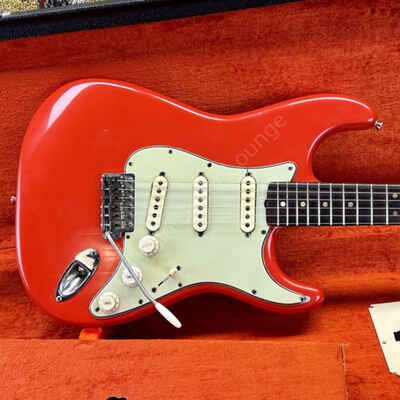 1964 Fender - Stratocaster - Refin - Fiesta Red - ID 4456