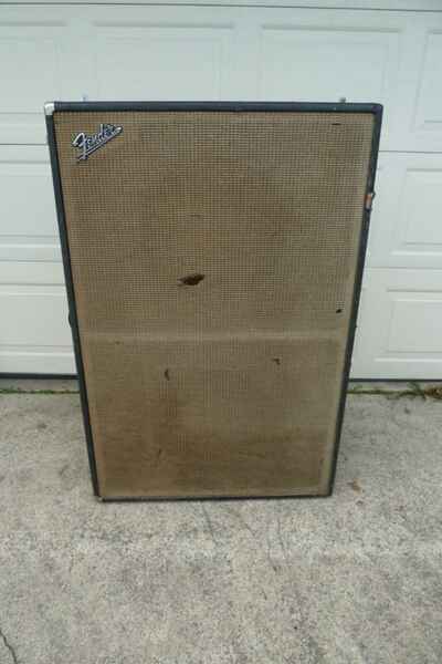 1960s Fender Dual Showman 2-15?? Speaker Bottom ?? Empty