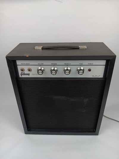 Vintage Gibson Guitar Amp GA 5W Original Electric Not A Tube Amp