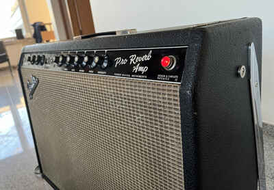 Fender Pro Reverb Blackface amp von 1965